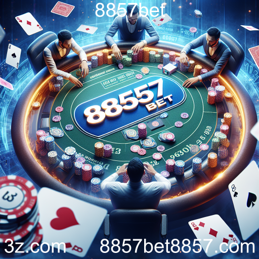 Pôquer: A Arte do Jogo nas Mesas Virtuais da 8857bet